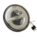 Phare Rond Led Moto 180mm/7 pouces