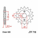 Pignon Moto Acier 12 Dents PAS 520 JT Sprockets - JTF718.12
