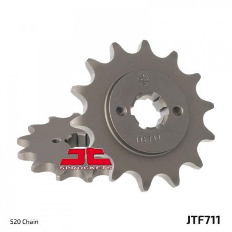 Pignon Moto Acier 13 Dents PAS 520 JT Sprockets - JTF711.13