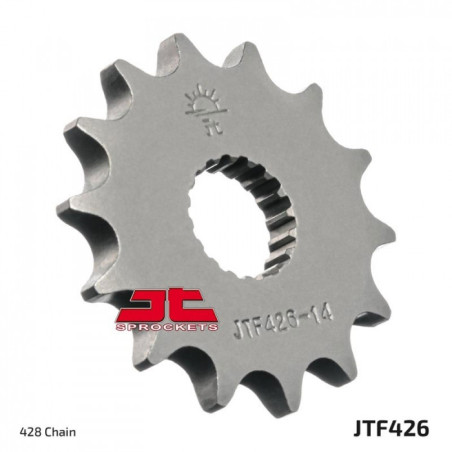 Pignon Moto Acier 14 Dents PAS 428 JT Sprockets - JTF426.14