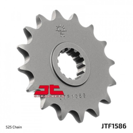 Pignon Moto Acier 15 Dents PAS 525 JT Sprockets - JTF1586.15