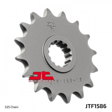 Pignon Moto Acier 16 Dents PAS 525 JT Sprockets - JTF1586.16