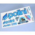 Planche stickers moto Polini