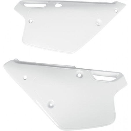 Plaques Laterales Yz 125-250 91-92 Blanc Yz 91-09