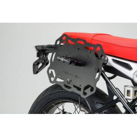 Platine Moto latérale Universelle SW Motech avec filet pour Support lateral SLC