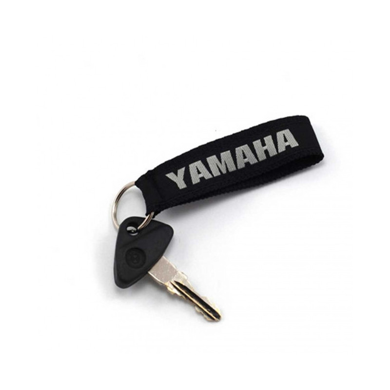 Porte-clés YAMAHA texte personnalisé nom mot motard course porte