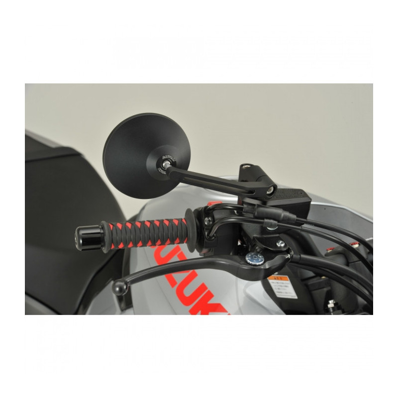 Rétroviseur universel FAR 7813 noir droit ou gauche pour moto sportive