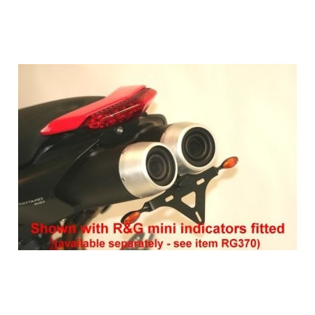 Support de plaque Ducati 796 Hypermotard 10-11 R&G Racing